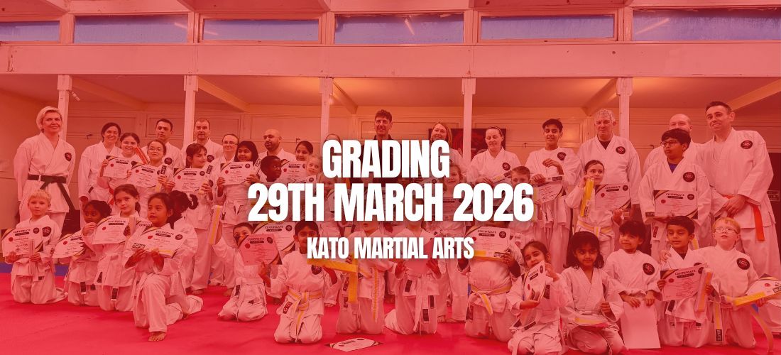 Kato Martial Arts Belt Grading Q1 2026